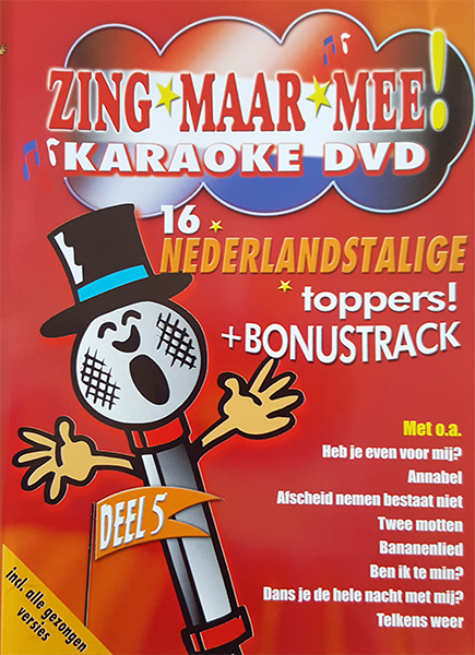 Zing maar mee Karaoke DVD - - UltimateDisk