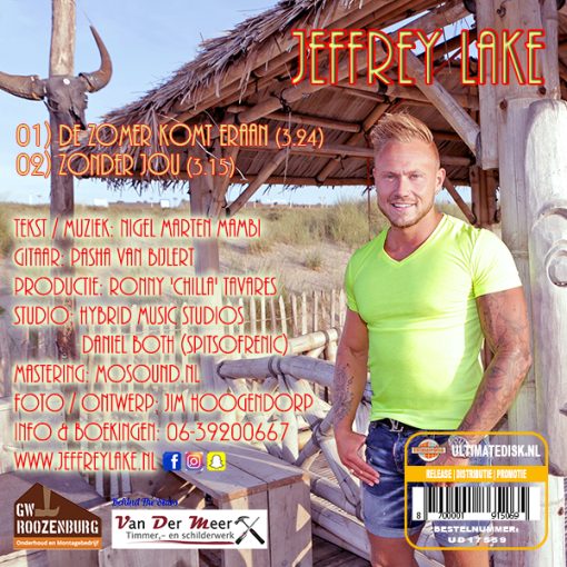 Jeffrey Lake - De zomer komt eraan (Back)