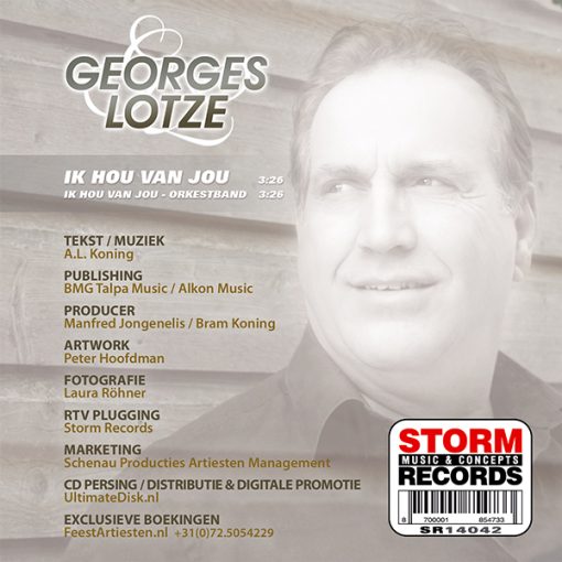 Georges Lotze - Ik hou van jou - Afbeelding 2