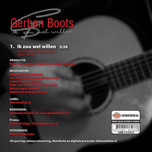 Gerben Boots - Ik zou wel willen (Back)