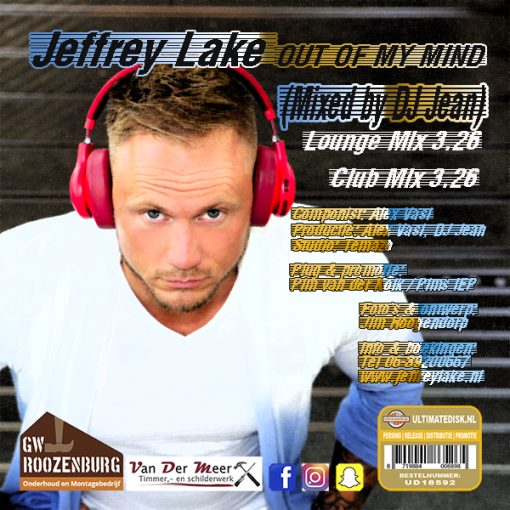 Jeffrey Lake - Out of my mind (Front)