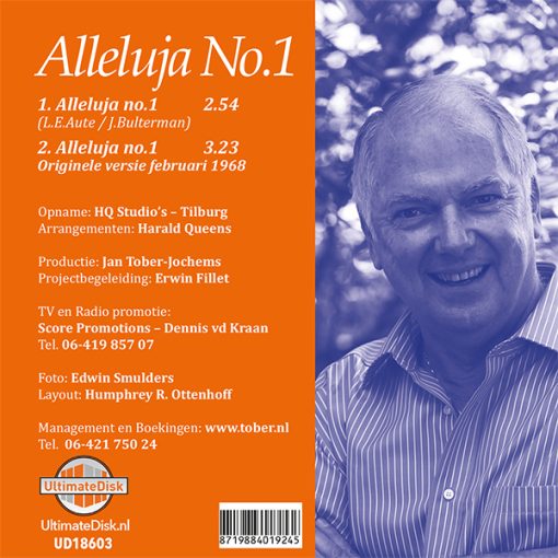 Ronnie Tober - Alleluja no 1 (Back)