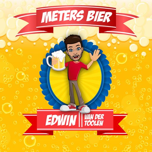 Edwin van der Toolen - Meters bier (Front)