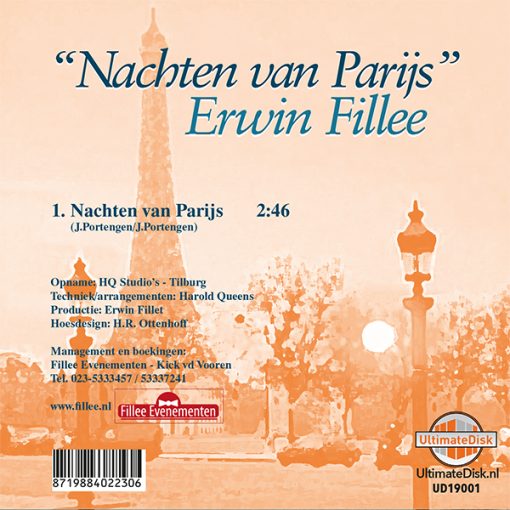 Erwin Fillee - Nachten van Parijs (Back)