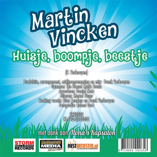 Martin Vincken - Huisje, boompje, beestje (Back)