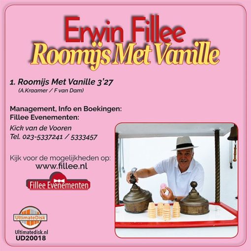 Erwin Fillee - Roomijs met vanille (Back)