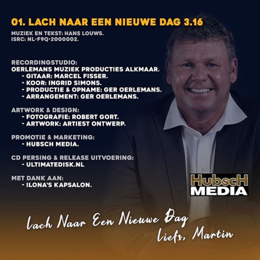 Martin Vincken - Lach naar een nieuwe dag (Back)