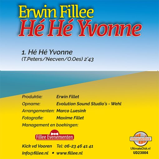 Erwin Fillee - Hé Hé Ivonne (Back)