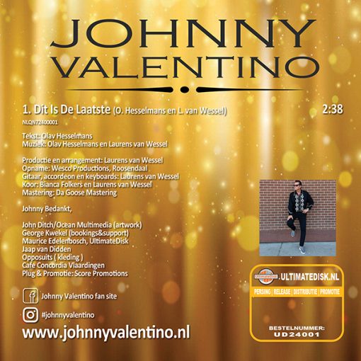 Johnny Valentino - Dit was de laatste (Back)