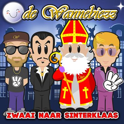 de Wannebiezz - Zwaai naar Sinterklaas (FrontCover)